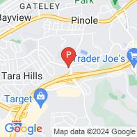 View Map of 1599 Tara Hills Drive,Pinole,CA,94564